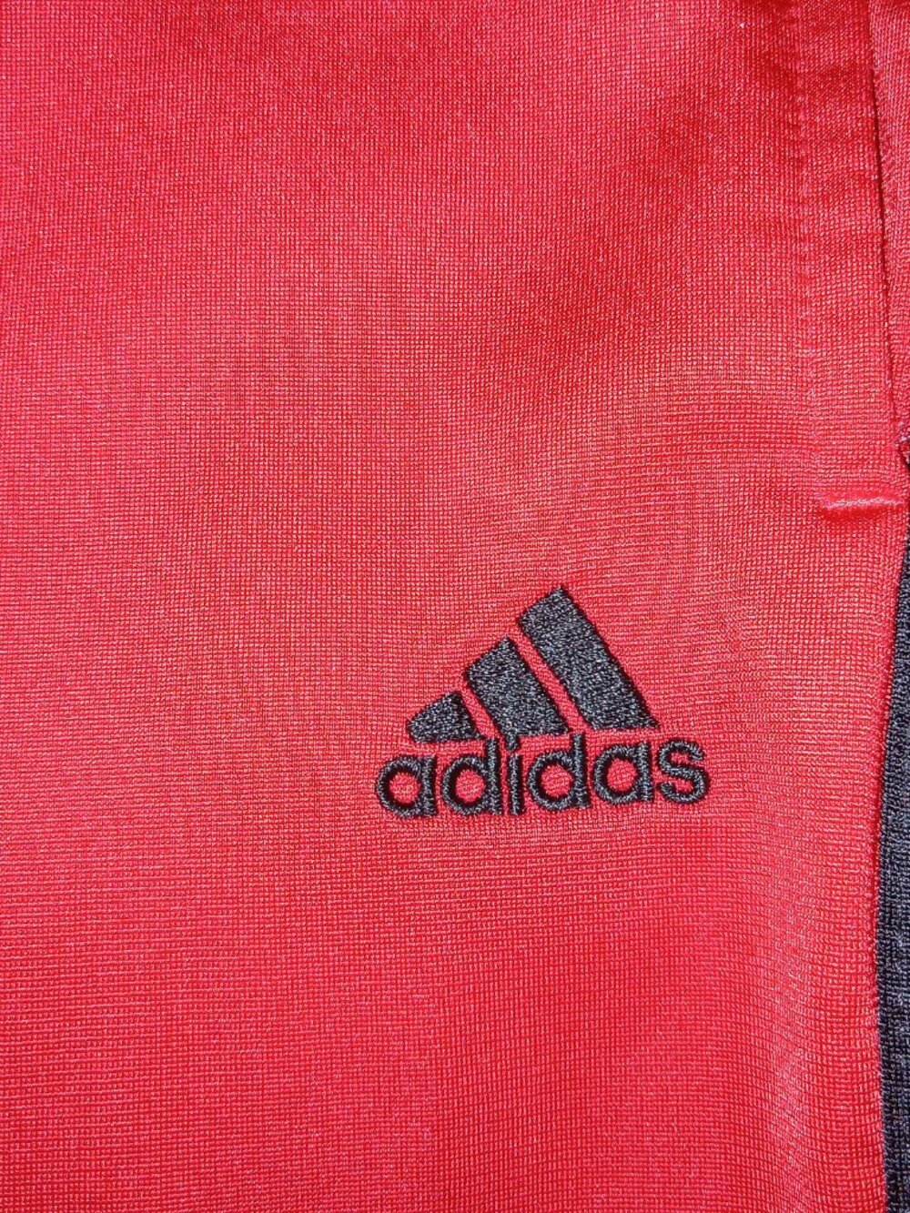 Vintage Y2K Adidas Track Pants Mens L Red Gray 3 Stripe 2 Pair Bundle - Picture 9 of 13